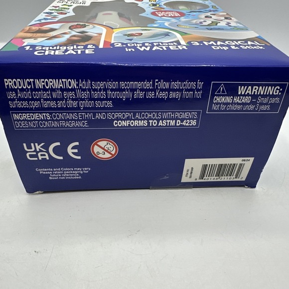 Hydro Dip Character Art  10 Water Markers & Drawing Paddle. - Picture 10 of 12